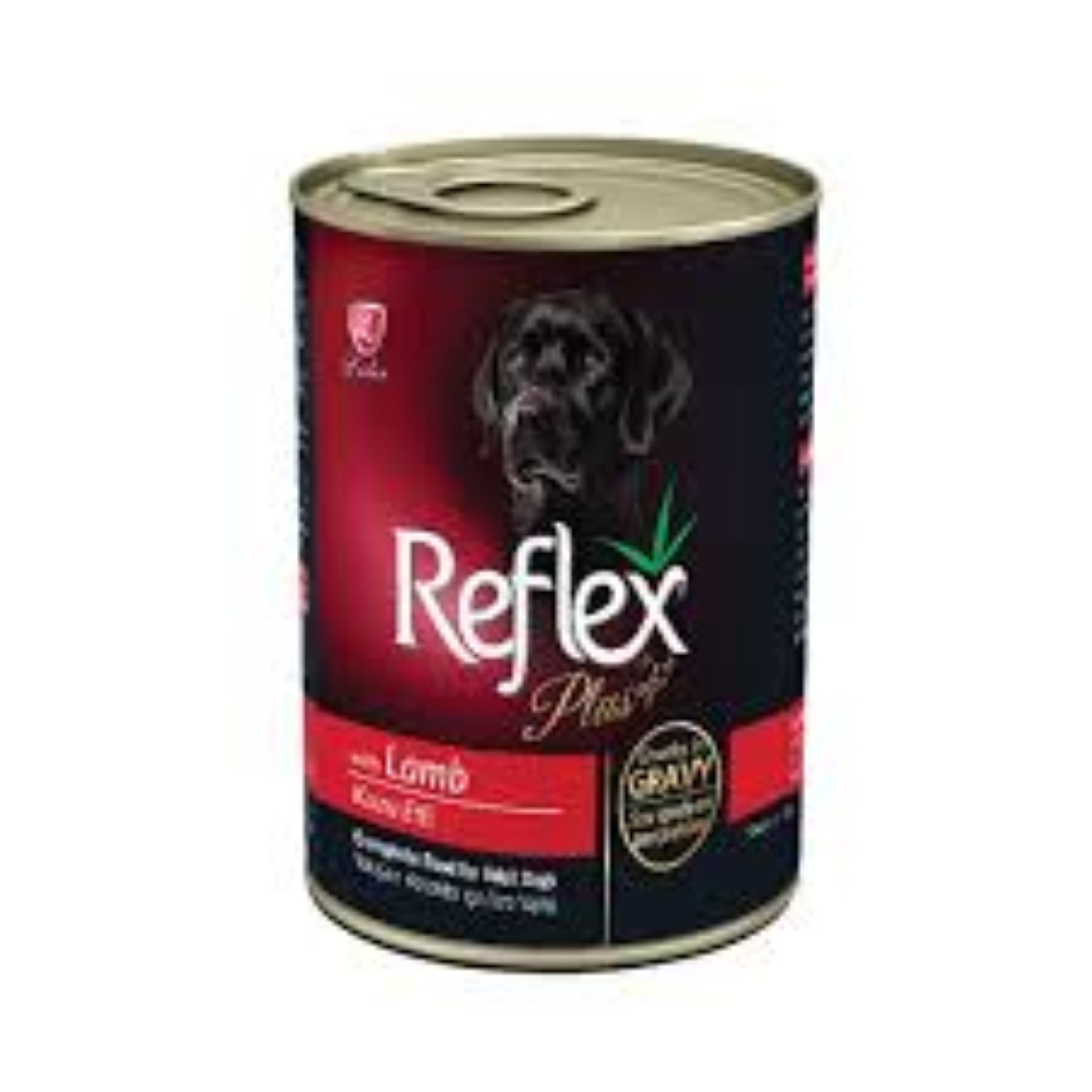 REFLEX PLUS CAN DOG FOOD LAMB IN JELLY 400G